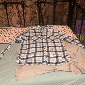 Flannel long sleeve